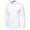 White, variant on Njoeus Mens Long Sleeve Tuxedo Dress Shirts Slim Fitted Prom Party Performing Shirts