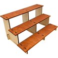 thumbnail image 1 of shiyou-3-Tier Straight Display Shelf - Minimalist, Perfect for Craft Shows, Farmers Markets, Trade Shows, 1 of 4