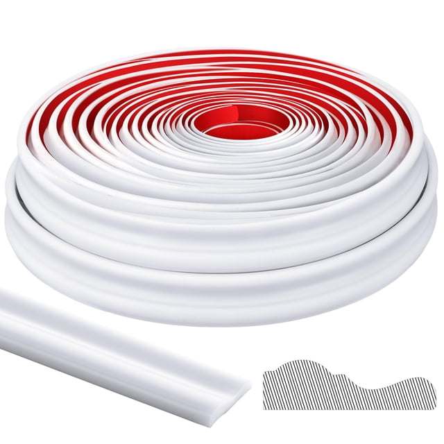 Panel de barandilla para silla Innconee moldeado en pared, 6 m, PVC blanco