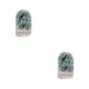 thumbnail image 2 of Guantes de ducha exfoliantes Qarigey portátiles de doble cara Gris azul 2Conjunto, 2 of 6
