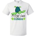thumbnail image 3 of Inktastic Port St. Lucie, Florida Happy Sea Turtle T-Shirt, 3 of 5