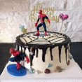 thumbnail image 3 of 7pcs/set Spider-man Superhero Figures Spiderman Action Figures Toy Sets Collectible Model Toys Tabletop Party Decor Birthday Gift, 3 of 5