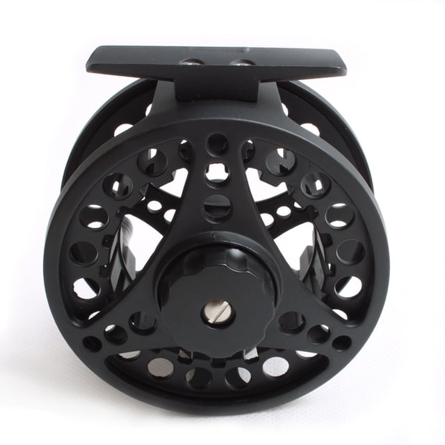 Carrete Con Aluminio 2 / 3WT Diámetro 68 Mm Ajuste Izquierda Derecha Derecha Negro shamjiam Carrete de pesca