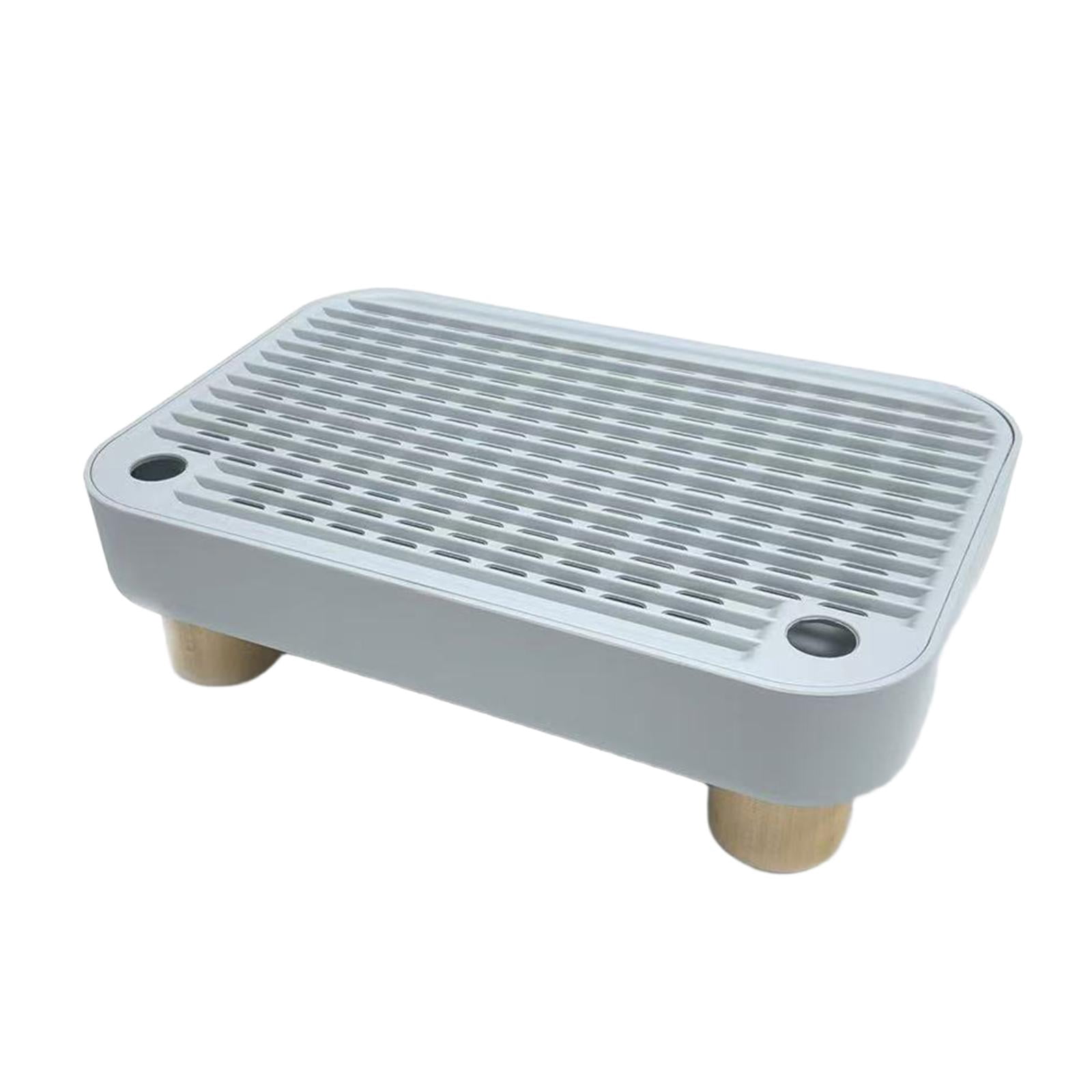 Litter Mat Pellets Catcher Pet Supply with Litter Trapping Surface for Small and Elderly Felines