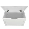 HomGarden 30Inch MDF Child Toy Chest 150L Storage Box W/Safety