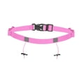 thumbnail image 1 of harper Adjustable Race Number Belt with Bib Holder Versatile Triathlon Running Belt for pink, 1 of 9
