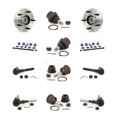 thumbnail image 1 of Transit Auto Front Hub Bearing Upper Lower Ball Joint Outer Inner Tie Rod & Sway Bar Stabilizer Link Kit (12Pc) for Car Ford F-150 4WD with 2-Wheel ABS - Left Right Side (Driver Passenger) K7T-110416, 1 of 11