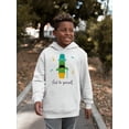 thumbnail image 2 of Just Be Yourself, Cactus Hoodie Juniors -Image by Shutterstock,  Medium, 2 of 4