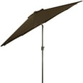 thumbnail image 5 of Northlight 9' Octagon Outdoor Patio Market Umbrella with Hand Crank and Tilt - Brown/Black, 5 of 8