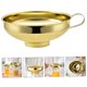 thumbnail image 5 of NUOLUX Embudo De Acero Inoxidable Dorado Para Cocina Con Boca Ancha Ideal Para Transferir Líquidos Sin Derrames, 5 of 8