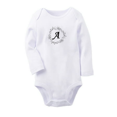

Twins Baby A Novelty Rompers Newborn Baby Unisex Bodysuits Infant Jumpsuits Toddler 0-12 Months Kids Long Sleeves Oufits (White 0-6 Months)
