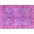 thumbnail image 1 of Ahgly Company Indoor Rectangle Persian Purple Traditional Area Rugs, 5' x 8', 1 of 4