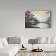 thumbnail image 3 of Trademark Fine Art 'Cabin In Color' Canvas Art by D Rusty Rust, 3 of 3