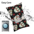 thumbnail image 6 of Fuzoiu PUG Print Pillow Case with Hidden Zipper,Pillow Covers,Soft and Comfortable Pillowcase-14"x20", 6 of 6