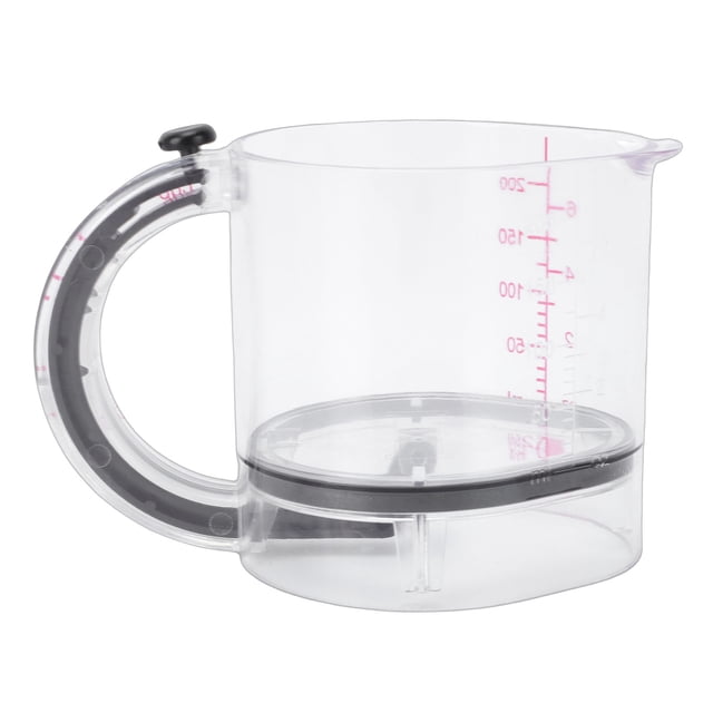 Taza Medidora Ajustable 4 En 1 Multifuncional Con Base Para Cocinar Ingredientes Para Hornear
