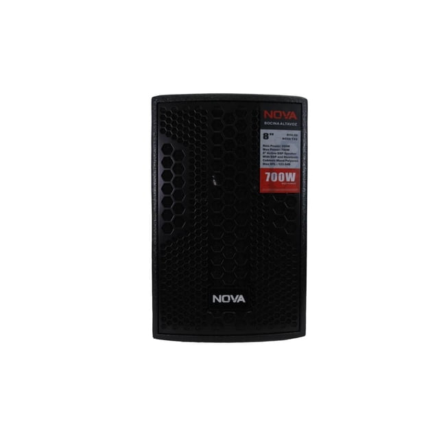 Bafle Nova TX8 Amplificado 8 350W RMS Bluetooth