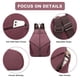 thumbnail image 4 of Mochila de lona para mujer, bolso de mano, estilo vintage, para el día a día, ligera, para viaje, informal, para la escuela y para niñas, 4 of 4