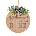 thumbnail image 5 of Decoración navideña con luces, patrones múltiples - Corona de madera para puerta, pared - Ideal para regalos de Navidad, Acción de Gracias y Halloween, 5 of 5