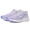 Bright Lavender/Violet Crush, variant on Kid's Fresh Foam Arishi V4 Bungee Lace with Top Strap Running Shoe, Sea Salt/Rose Sugar, 11 XW Little Kid