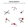 thumbnail image 3 of Phenofice Release Set For Bicycle Axle Lever Titanium Alloy Release Rod 1 Pair, 3 of 8