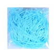 thumbnail image 1 of Yuarrent Trituras de rafia de papel arrugado, cajas de dulces trituradas, relleno de decoración de boda DIY, felicitación de Navidad, tejido de césped Kits de decoración para fiestas lago azul Yuarrent HA060944-12, 1 of 6