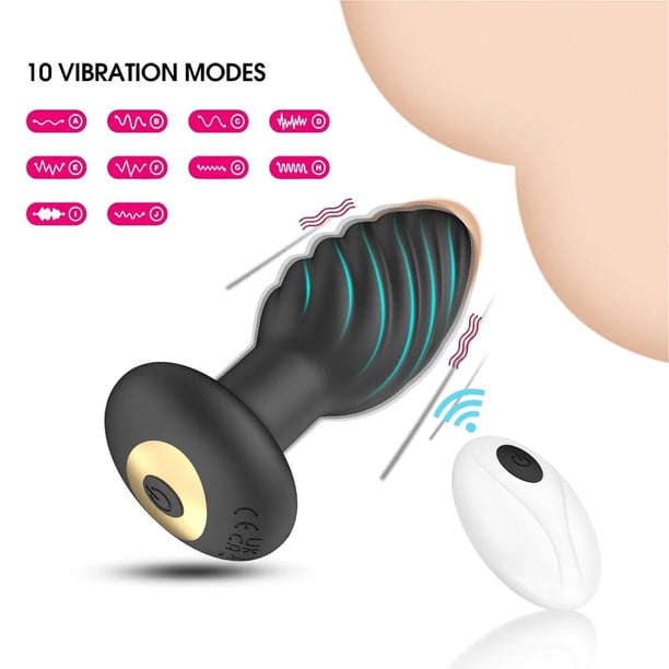 remote control anal vibrator for men and women, anal plug, prostate  massager, female masturbator, adult sex toys, gay