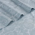 thumbnail image 3 of BNM Italian Paisley Cotton Blend Sheet Set, Twin, Grey, 3 of 7