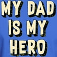 thumbnail image 3 of CafePress - My Dad Is My Hero Dark T Shirt - Men's Classic Graphic Cotton T-Shirt, 3 of 4