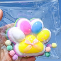 Handmade Taba Squishy Big Cat Paw Silicone Squeeze Toys for Stress Relief 5 Inch Cat Paw Giant Paw Squishy Fidget Toys for Anxiety&Relaxation|Desk Accessory for Adults