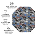thumbnail image 4 of Gaeub Video Game Print 6 Pcs Leather Coasters for Drinks ,Drink Coasters Sets,Drink Table Cup Coasters for Living Room Kitchen Coffee Decor,Octagon, 4 of 7