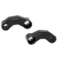 thumbnail image 2 of Extensores universales para espejos de moto - Aleación de aluminio CNC, rosca M10 (1.5mm paso), fácil instalación sin modificaciones, incluye tornillos, disponible en negro o plateado. ¡Ajuste, 2 of 6