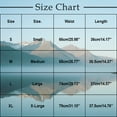 thumbnail image 2 of SZJXBUY Women's Skirt Mini Casual Hollow Out Knit Scalloped Elastic Waist Swimsuit Beach Cover Up Short Skirts Beige,S, 2 of 6