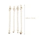thumbnail image 4 of 4pcs Bracelet Extenders 14K Gold Necklace Extenders Anklet Extender for Jewelry Making, 4 of 5
