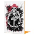 thumbnail image 1 of Lienzo decorativo de pared Demon Slayers Rengoku Kyoujuro Anime 40 x 60 cm, 1 of 2