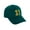 Dark Green, variant on 3D Vintage Custom Number Low Profile Adjustable Baseball Dad Hat Cap, Royal Gold, 1