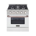 thumbnail image 6 of Kucht Professional 30" Stainless Steel Natural Gas Range in Rose Gold/Silver, 6 of 9