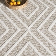 thumbnail image 6 of SAFAVIEH Martha Stewart Global Diamond Indoor/Outdoor Area Rug, Light Beige/Brown, 8' x 10', 6 of 7