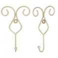 thumbnail image 4 of Ganchos de pared NikouMX 2 piezas colgador de pared para baño montado en la pared negro dorado, 4 of 8