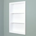 thumbnail image 2 of 14x24 White Recessed Sloane Wall Niche (w/ plain back) by Fox Hollow Furnishings, 2 of 2