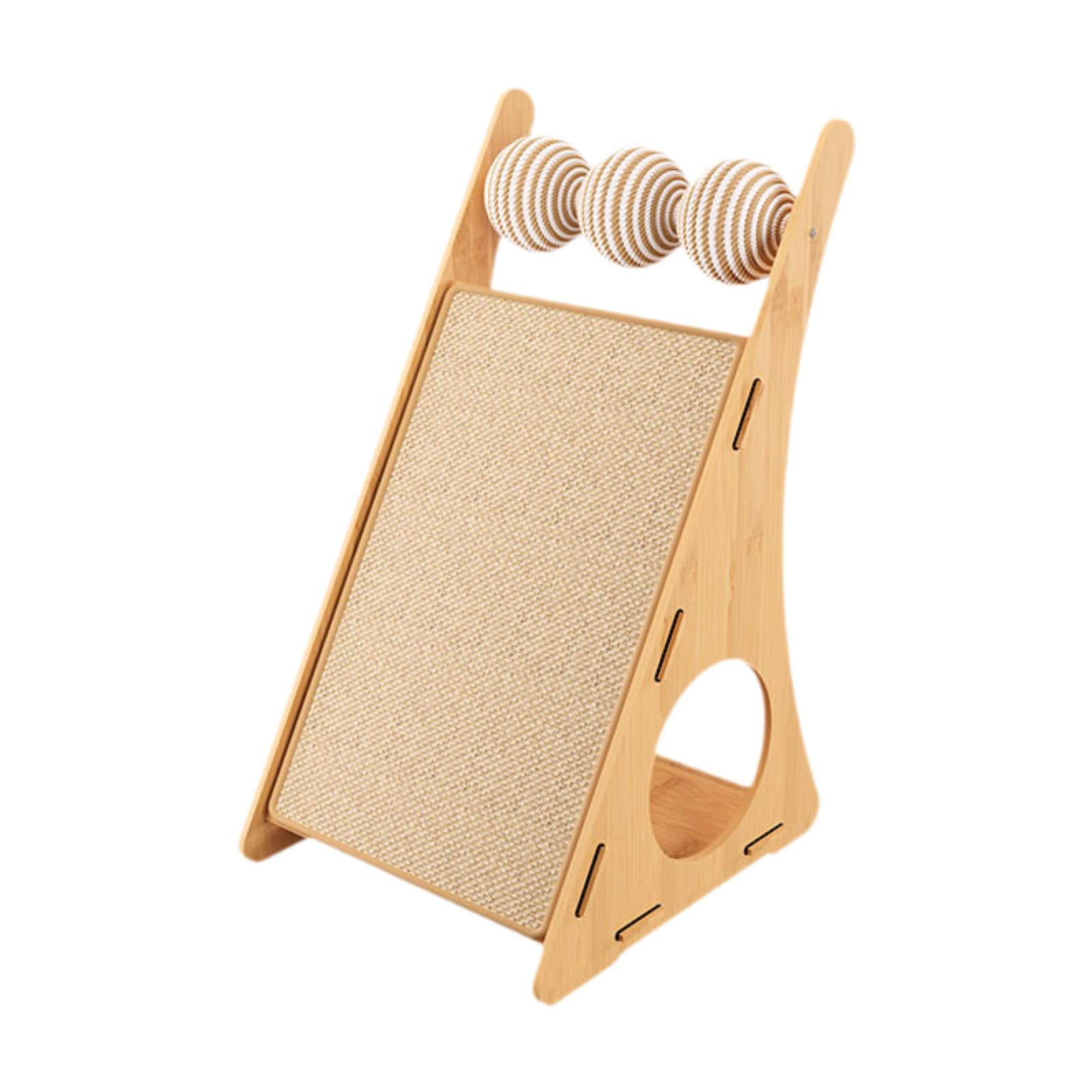 Bothyi Cat Scratching Board Cat Interactive Toy Playing Resting Stylish Grind Claws for Bottom Balls