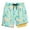 C54/Mint Green37, variant on Rggeeun Child Boys Swimsuit Set Cute Cartoon Print Elastic Waist Double Layer with Adjustable Tie Trunks for Summer Beach Play Lightweight Swimwear,Multicolor,11-12 Years