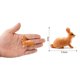 thumbnail image 2 of Animales realistas Figuras Juguetes Figura De Conejo Realista Modelo De Animales De Granja Juguetes De Enseñanza Decoración De Mesa Marrón, 2 of 9