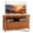 Brown, variant on Giantex TV Stand, Modern TV Console Cabinet w/2 Doors Open Storage Shelf, Cable Hole, Wooden Entertainment Center for Living Room Bedroom, Brown