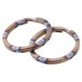 thumbnail image 4 of Anillos planos Llavero clip de redondo Sunnimix 2 piezas Titanio 18 mm 32 mm, 4 of 6