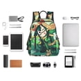 thumbnail image 6 of My Hero Academia Tsuyu Asui Bag Lightweight Backpack Simple Daypack Casual Compact Rucksack Leisure Travel Backpack, 6 of 9