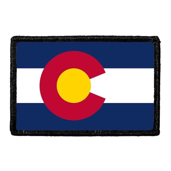 Colorado State Flag - Color - Removable Patch