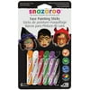 Snazaroo Face Painting Sticks 6/Pkg-Orange, White, Red, Green, Purple, Black-Color:Assorted