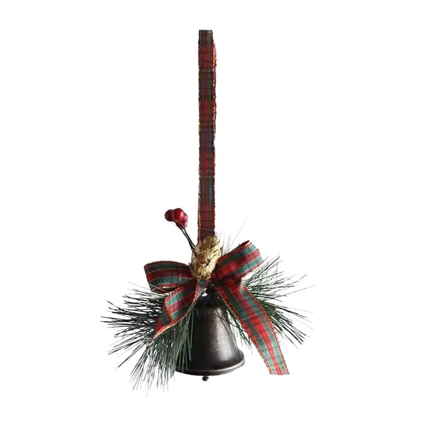 Hot6sl Liquidación de Ahorros de Verano Escena de Decoración Colgante para Árbol de Navidad con Simulación de Campanas Verdes.