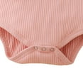 thumbnail image 5 of Bullpiano 3PCS Newborn Infant Baby Girl Clothes Long Sleeve Romper Cute Pants Headband Infant Girl Clothes Set, 5 of 9