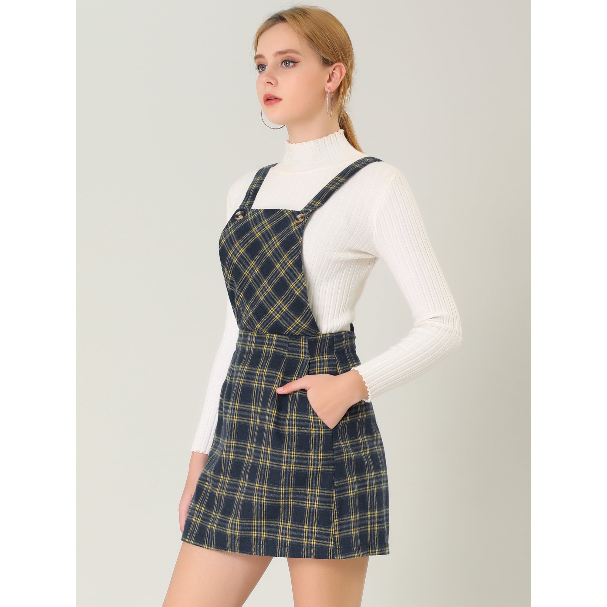 Casual suspender outfits best sale